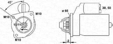 Magneti Marelli 943251144010 - Motorino d'avviamento autozon.pro