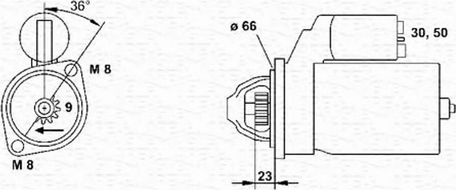 Magneti Marelli 943251121010 - Motorino d'avviamento autozon.pro