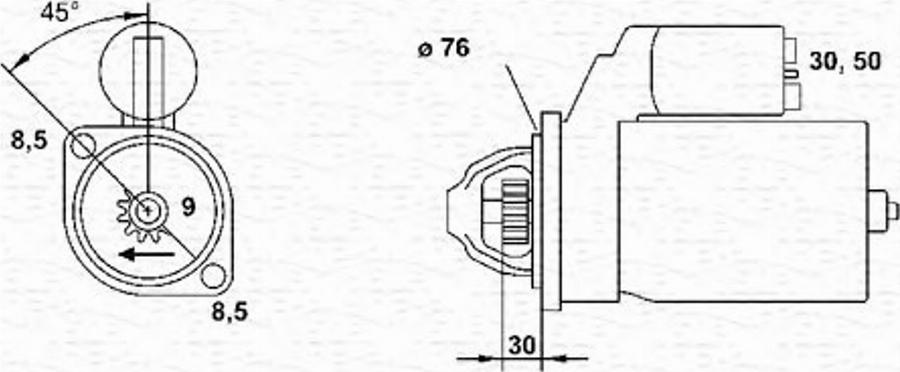 Magneti Marelli 943251269010 - Motorino d'avviamento autozon.pro