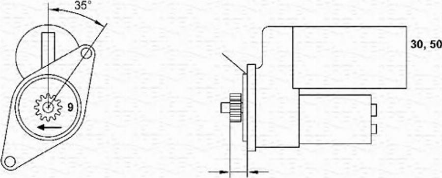 Magneti Marelli 943253205010 - Motorino d'avviamento autozon.pro