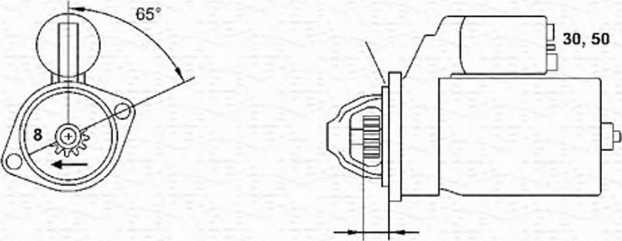 Magneti Marelli 943253214010 - Motorino d'avviamento autozon.pro