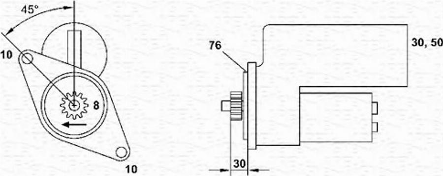 Magneti Marelli 943253235010 - Motorino d'avviamento autozon.pro