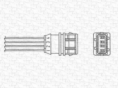 Magneti Marelli 460000124010 - Sonda lambda autozon.pro