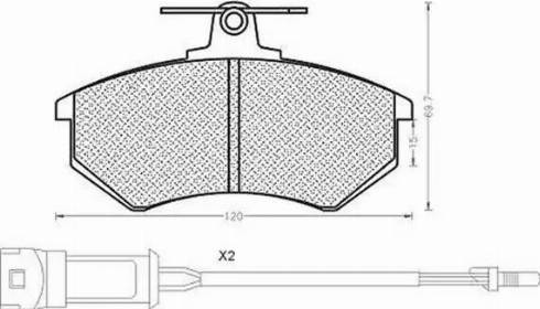 Magneti Marelli 430216170197 - Kit pastiglie freno, Freno a disco autozon.pro