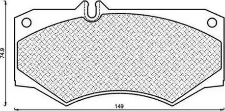 Magneti Marelli 430216170309 - Kit pastiglie freno, Freno a disco autozon.pro