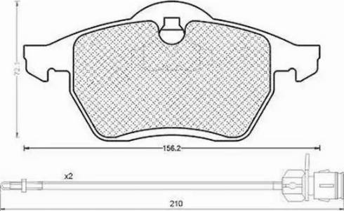 Magneti Marelli 430216170311 - Kit pastiglie freno, Freno a disco autozon.pro