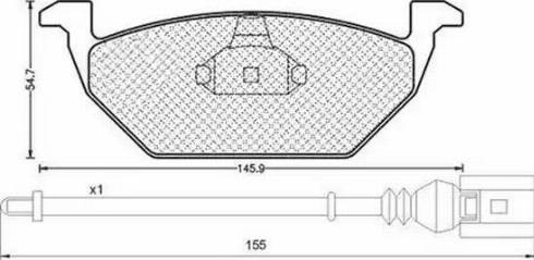 Magneti Marelli 430216171201 - Kit pastiglie freno, Freno a disco autozon.pro