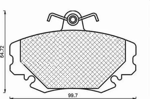 Magneti Marelli 430216171081 - Kit pastiglie freno, Freno a disco autozon.pro