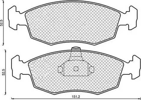 Magneti Marelli 430216171308 - Kit pastiglie freno, Freno a disco autozon.pro