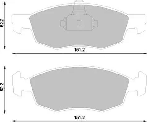 Magneti Marelli 430216171186 - Kit pastiglie freno, Freno a disco autozon.pro