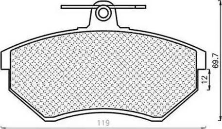 Magneti Marelli 430216171181 - Kit pastiglie freno, Freno a disco autozon.pro