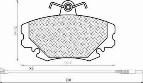 Magneti Marelli 430216171182 - Kit pastiglie freno, Freno a disco autozon.pro