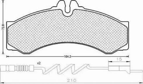 Magneti Marelli 430216171200 - Kit pastiglie freno, Freno a disco autozon.pro