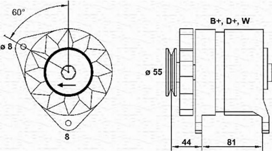 Magneti Marelli 054022656010 - Alternatore autozon.pro