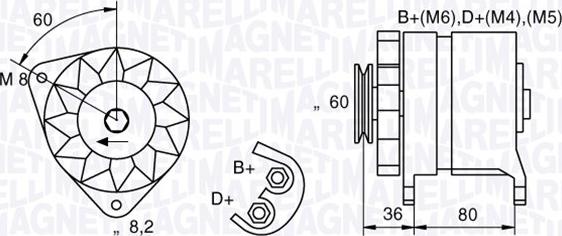 Magneti Marelli 054022604010 - Alternatore autozon.pro