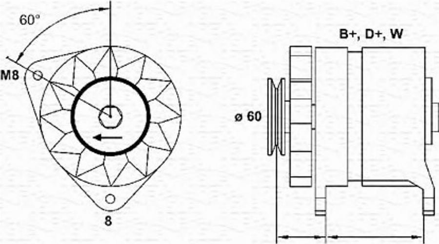 Magneti Marelli 054022197010 - Alternatore autozon.pro