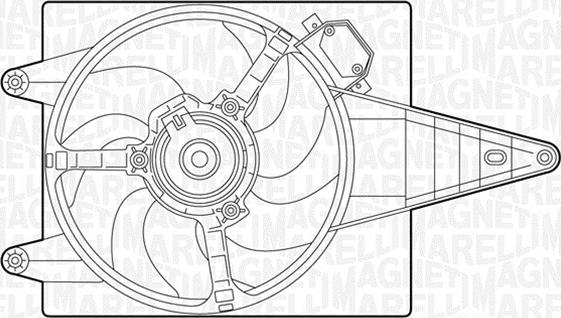 Magneti Marelli 069402271010 - Ventola, Raffreddamento motore autozon.pro