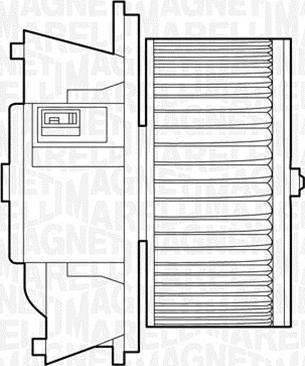 Magneti Marelli 069412503010 - Ventilatore abitacolo autozon.pro