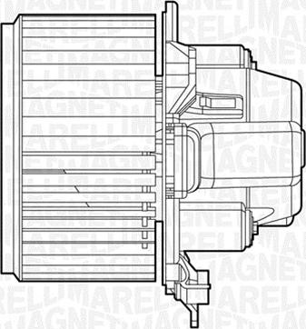 Magneti Marelli 069412510010 - Ventilatore abitacolo autozon.pro