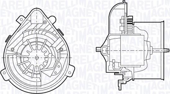 Magneti Marelli 069412694010 - Ventilatore abitacolo autozon.pro