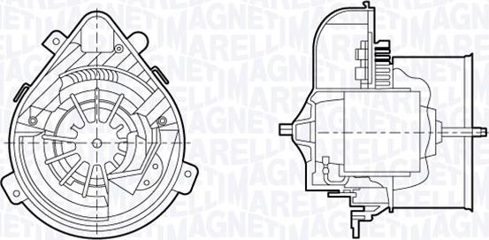 Magneti Marelli 069412692010 - Ventilatore abitacolo autozon.pro