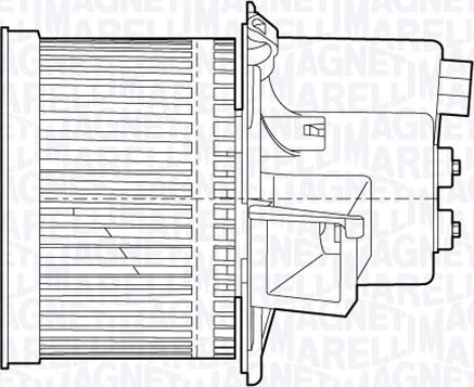 Magneti Marelli 069412652010 - Ventilatore abitacolo autozon.pro