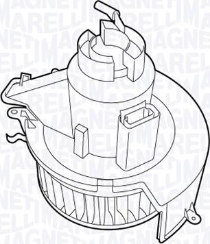 Magneti Marelli 069412668010 - Ventilatore abitacolo autozon.pro