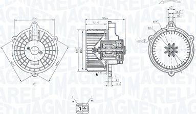 Magneti Marelli 069412352010 - Ventilatore abitacolo autozon.pro