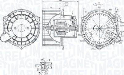 Magneti Marelli 069412367010 - Ventilatore abitacolo autozon.pro