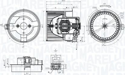 Magneti Marelli 069412311010 - Ventilatore abitacolo autozon.pro