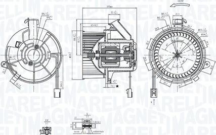 Magneti Marelli 069412290010 - Ventilatore abitacolo autozon.pro