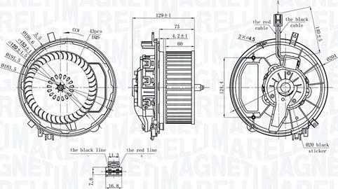 Magneti Marelli 069412245010 - Ventilatore abitacolo autozon.pro