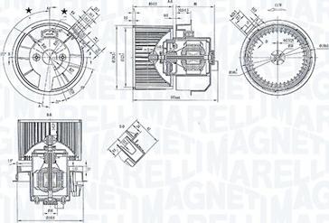 Magneti Marelli 069412247010 - Ventilatore abitacolo autozon.pro