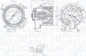 Magneti Marelli 069412236010 - Ventilatore abitacolo autozon.pro