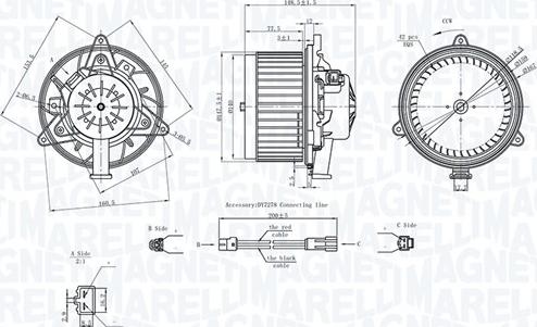 Magneti Marelli 069412742010 - Ventilatore abitacolo autozon.pro