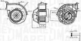 Magneti Marelli 069412761010 - Ventilatore abitacolo autozon.pro