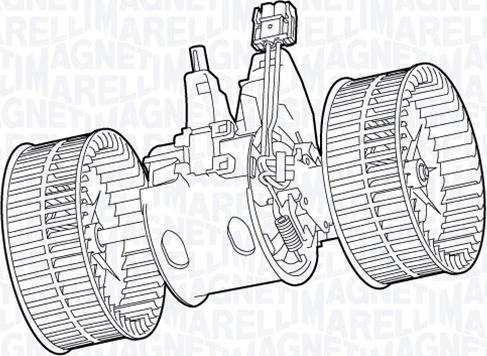 Magneti Marelli 069412707010 - Ventilatore abitacolo autozon.pro