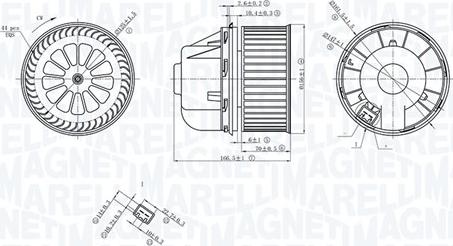 Magneti Marelli 069412729010 - Ventilatore abitacolo autozon.pro