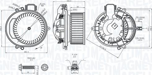 Magneti Marelli 069412722010 - Ventilatore abitacolo autozon.pro