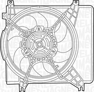 Magneti Marelli 069422406010 - Ventola, Raffreddamento motore autozon.pro