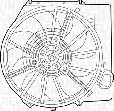 Magneti Marelli 069422437010 - Ventola, Raffreddamento motore autozon.pro