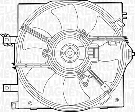 Magneti Marelli 069422420010 - Ventola, Raffreddamento motore autozon.pro