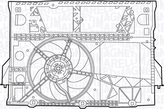 Magneti Marelli 069422547010 - Ventola, Raffreddamento motore autozon.pro