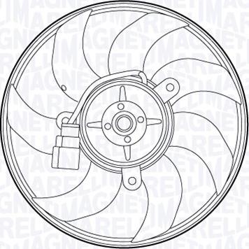 Magneti Marelli 069422556010 - Ventola, Raffreddamento motore autozon.pro