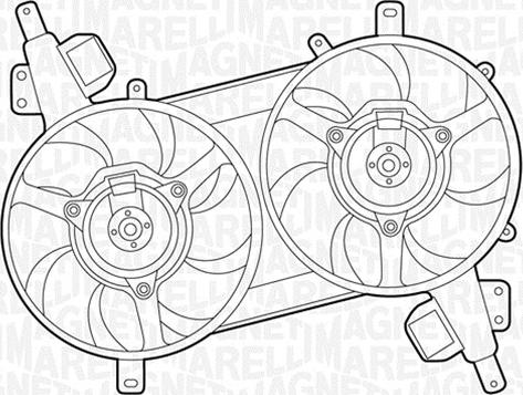 Magneti Marelli 069422039010 - Ventola, Raffreddamento motore autozon.pro