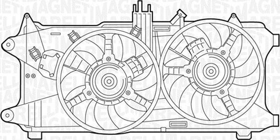 Magneti Marelli 069422034010 - Ventola, Raffreddamento motore autozon.pro