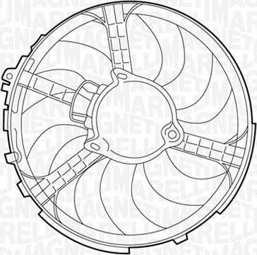 Magneti Marelli 069422033010 - Ventola, Raffreddamento motore autozon.pro