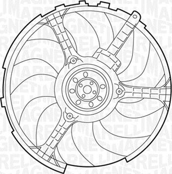 Magneti Marelli 069422032010 - Ventola, Raffreddamento motore autozon.pro