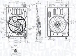 Magneti Marelli 069422857010 - Ventola, Raffreddamento motore autozon.pro