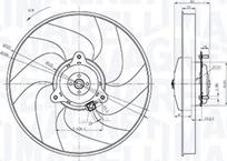 Magneti Marelli 069422866010 - Ventola, Raffreddamento motore autozon.pro